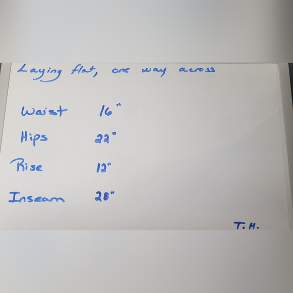 Tommy Hilfiger 12 Chino Pants High Waist Rise Straight Navy Blue Business Casual - Picture 8 of 8